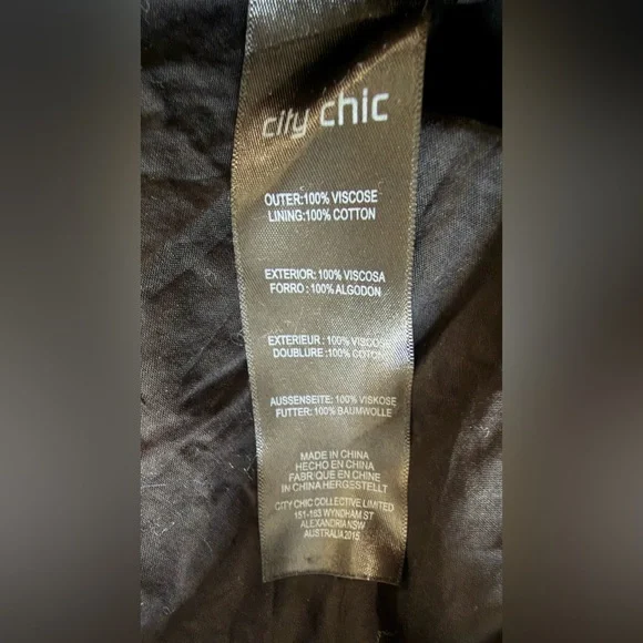 Plus size Floral Black and Yellow Dress - Picture 5 of 6